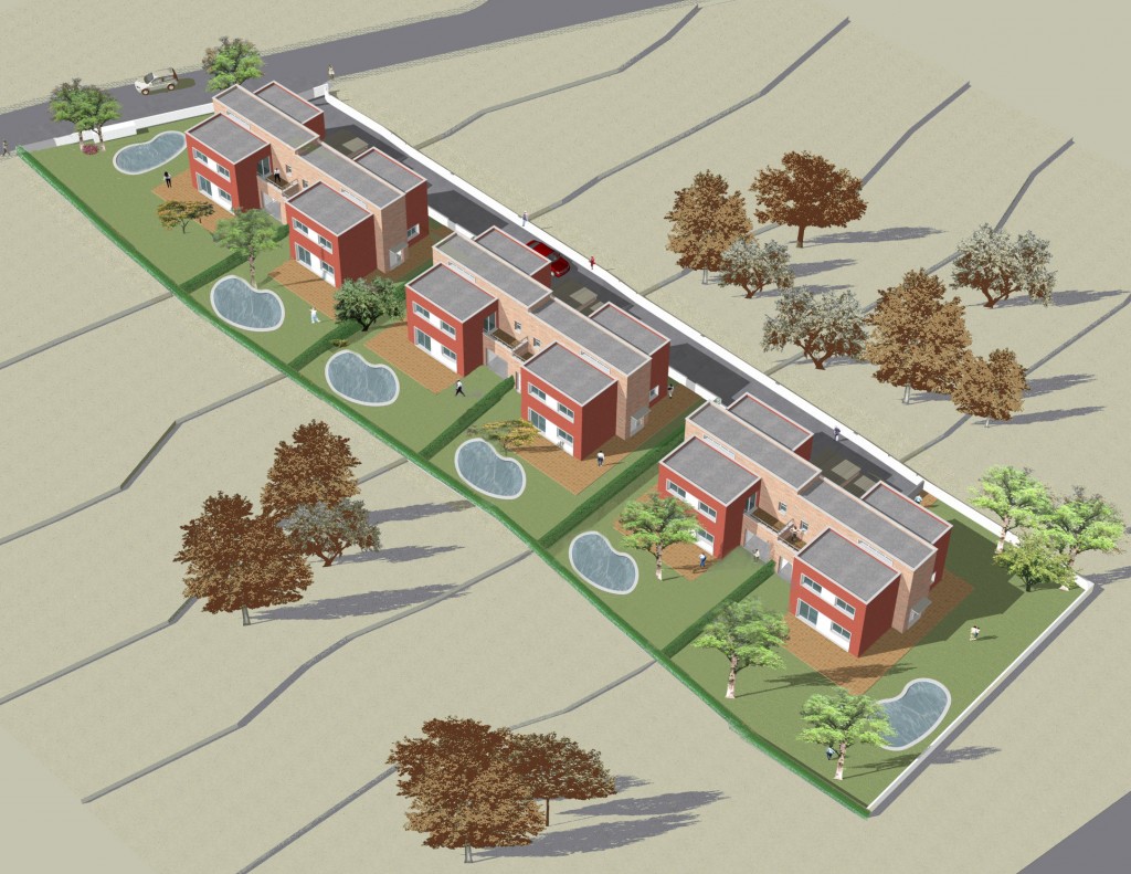 Arquitectura residencial vivienda unifamiliar pareada sercoaguas 18