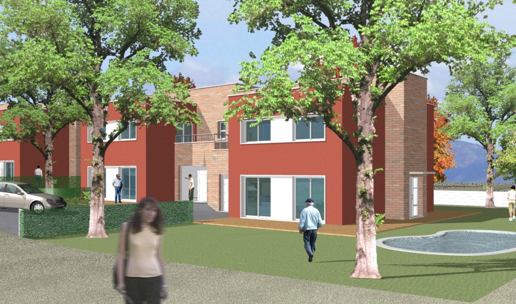 Arquitectura residencial vivienda unifamiliar pareada sercoaguas 17