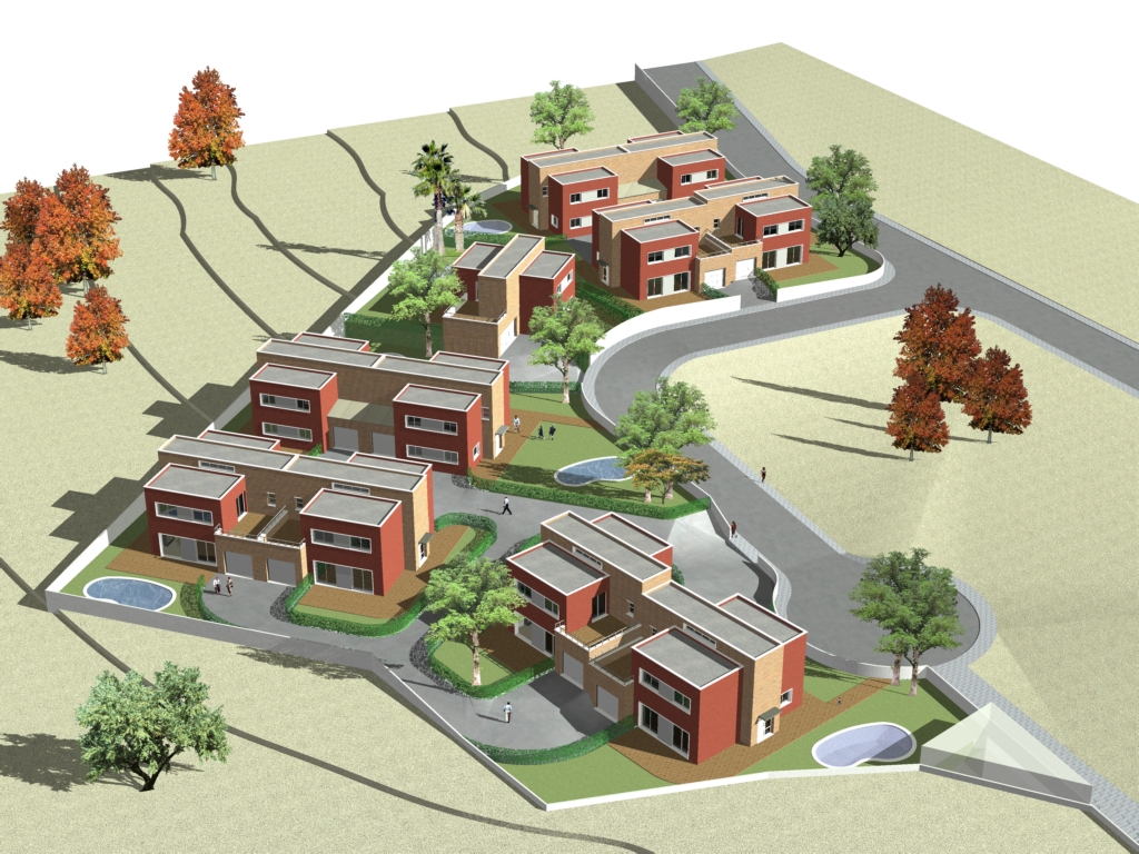 Arquitectura residencial vivienda unifamiliar pareada sercoaguas 14